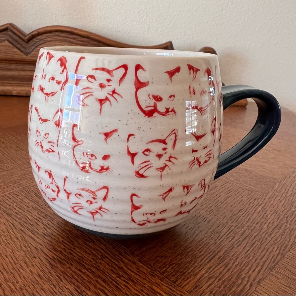 PET by Home Essentials Cat Pattern Ceramic Mug